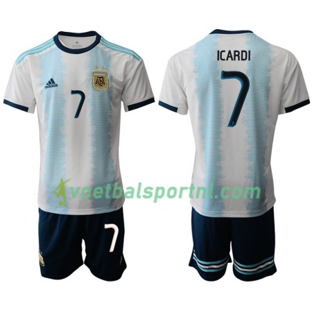 Argentinië ICARDI 7 Kind Thuis Tenue Copa América 2019